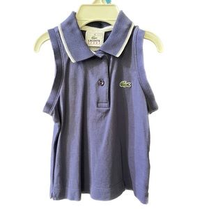 Lacoste Girls sleeveless top